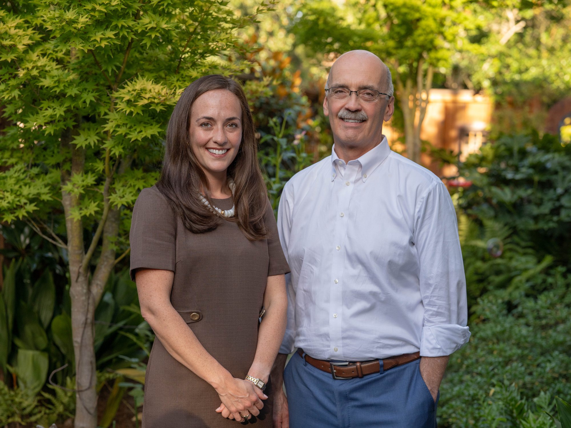 Caroline Toniolo and Wendell Jones
